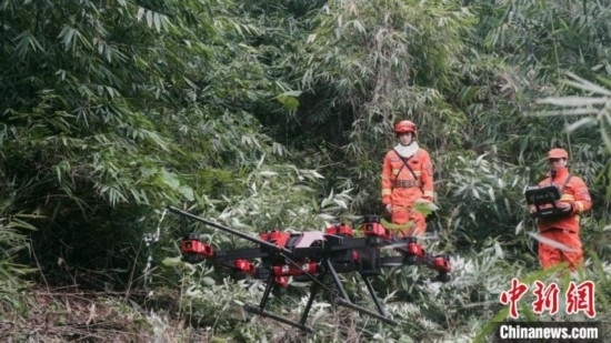 演練現(xiàn)場。瀘州消防供圖