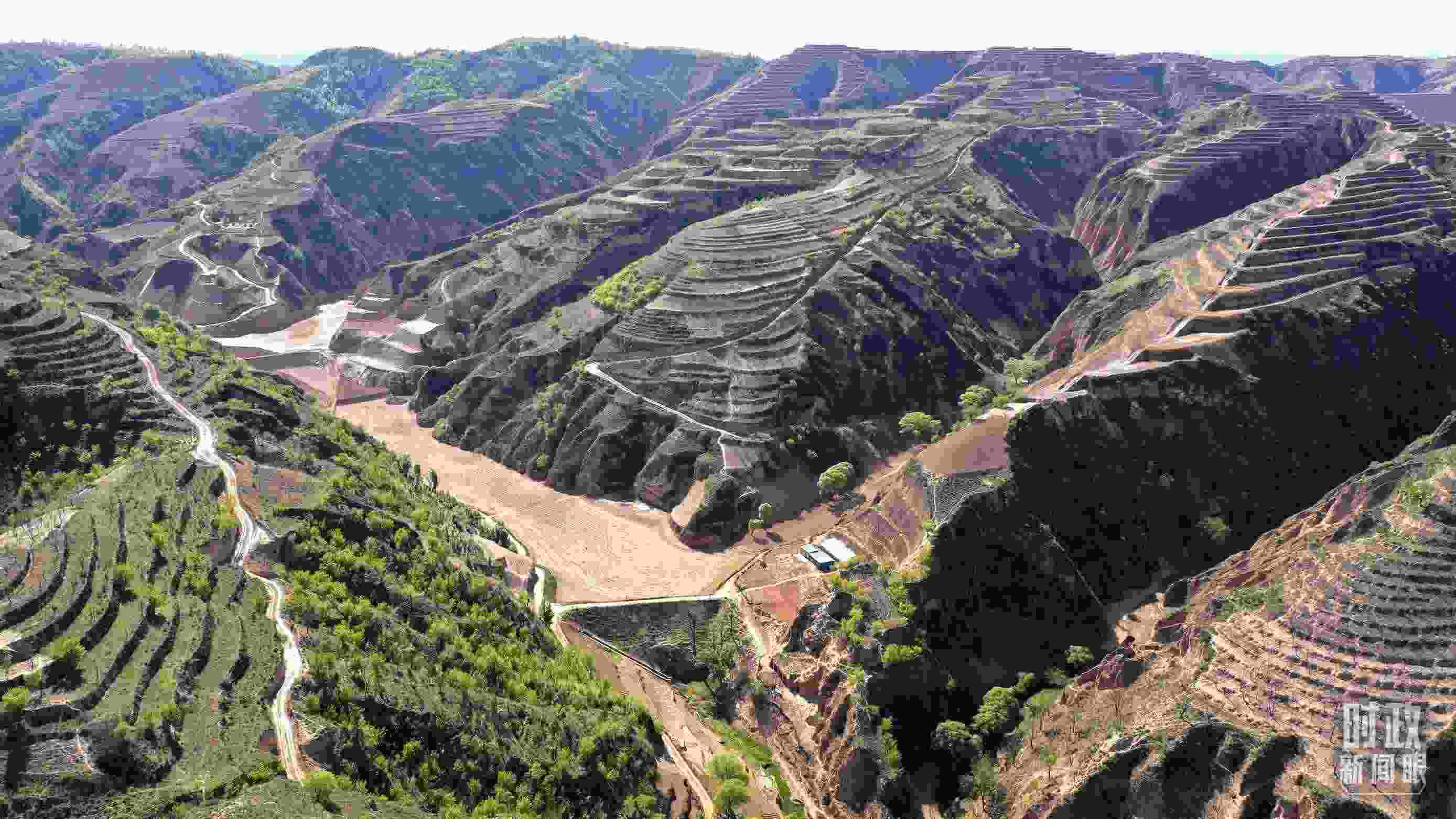 △陜西高原地貌。（圖／視覺中國(guó)）