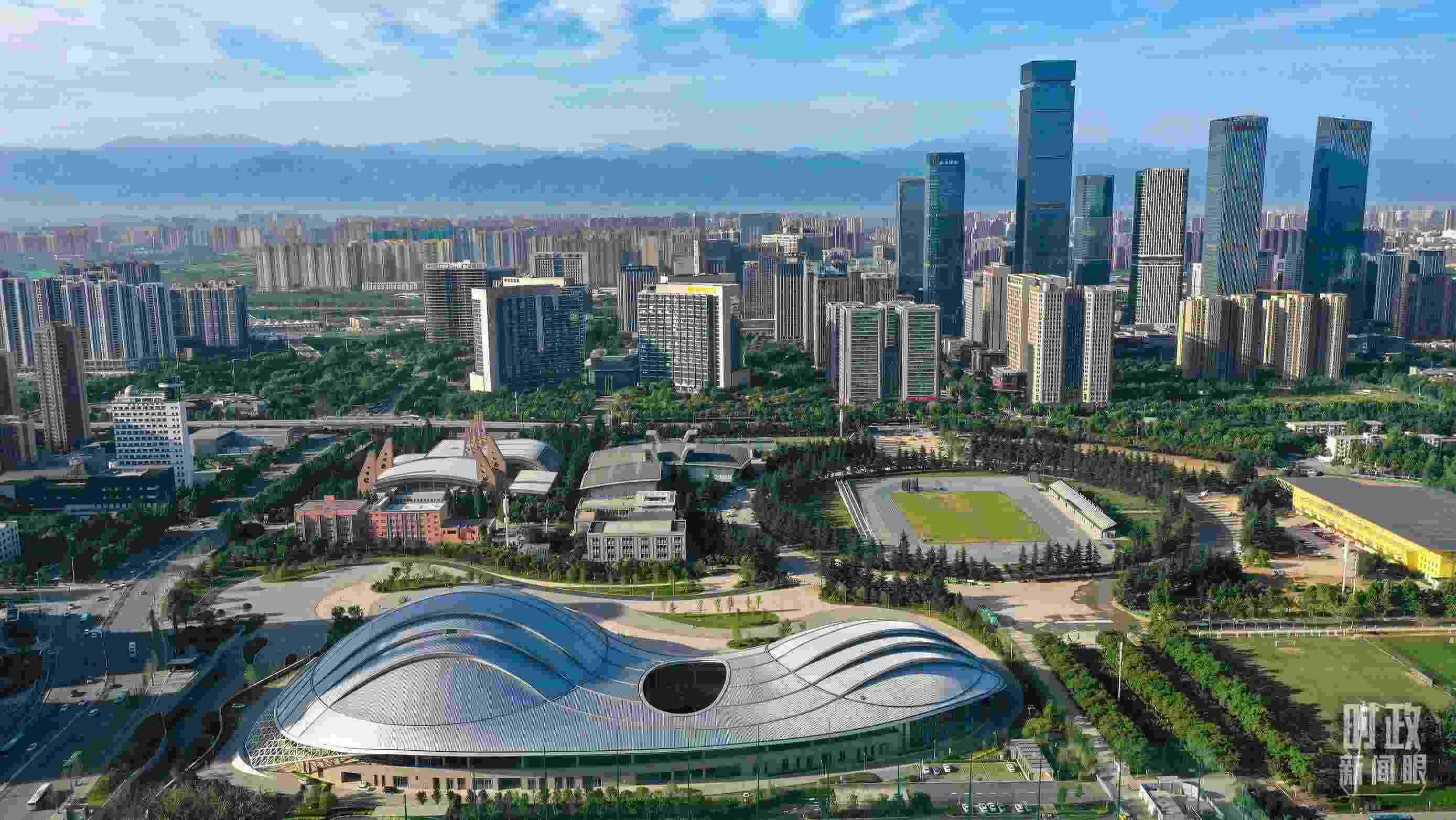 △西安高新區(qū)。（圖／視覺中國(guó)）