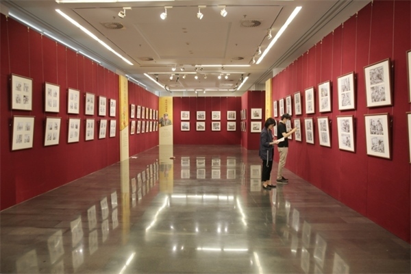 展覽現(xiàn)場(chǎng)。出版社供圖