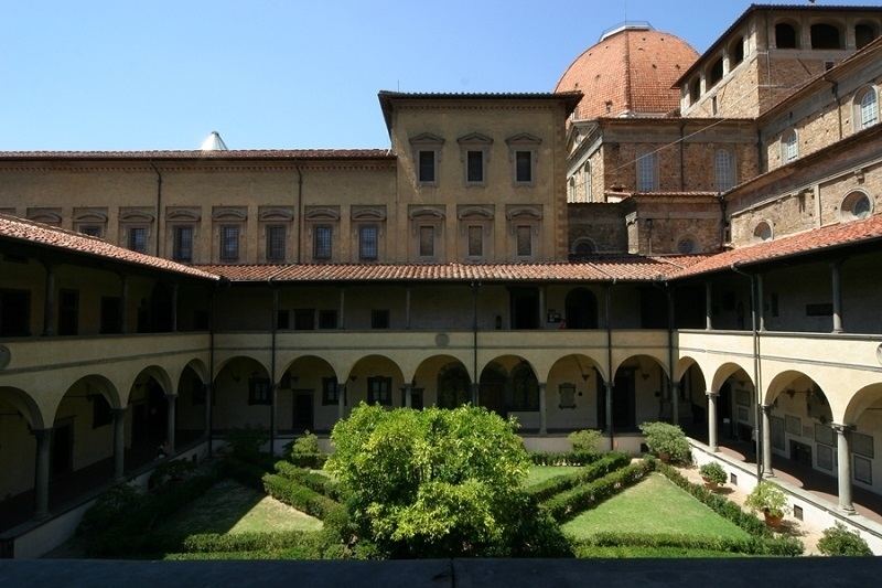 意大利美第奇洛倫佐圖書館。美第奇洛倫佐圖書館供圖