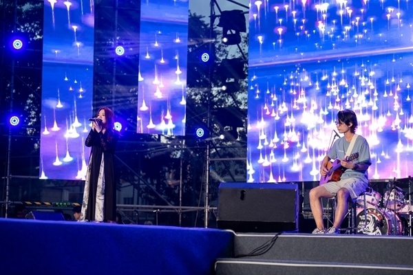歌會現(xiàn)場。人民網(wǎng)記者 翁奇羽攝