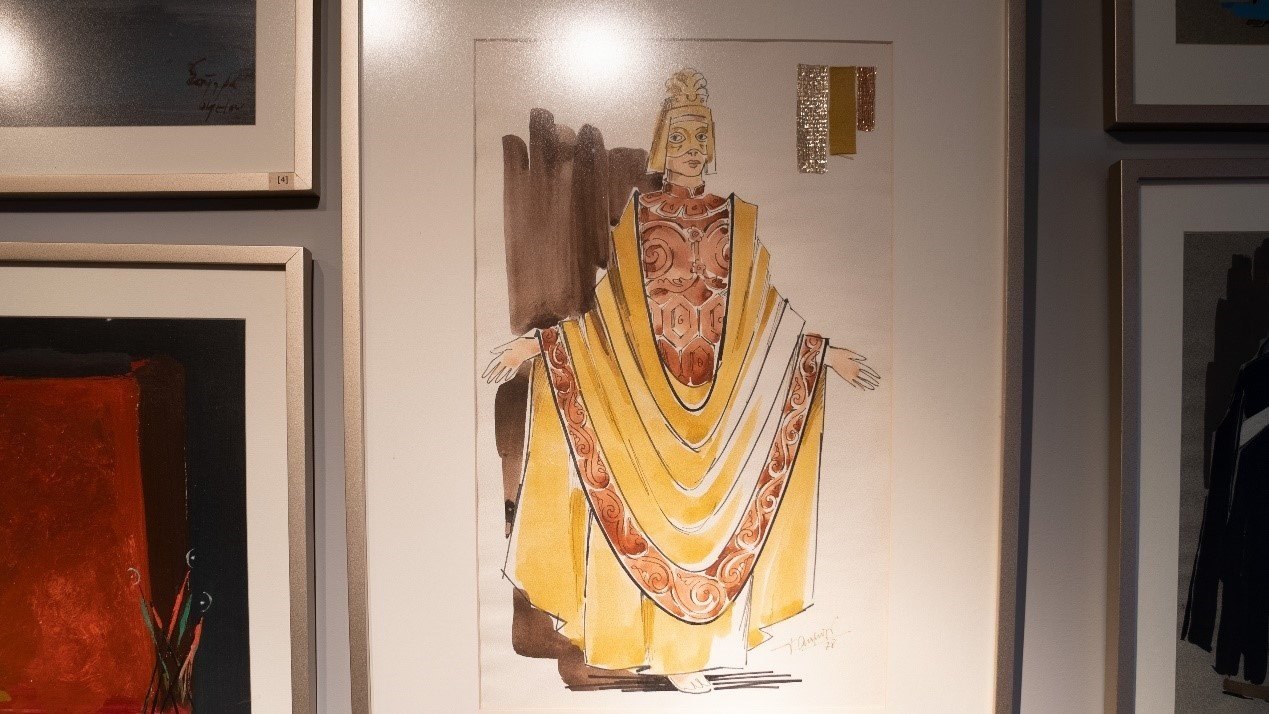 卡贊扎基斯的作品被改編成戲劇。人民網(wǎng)記者 葛泰佚攝