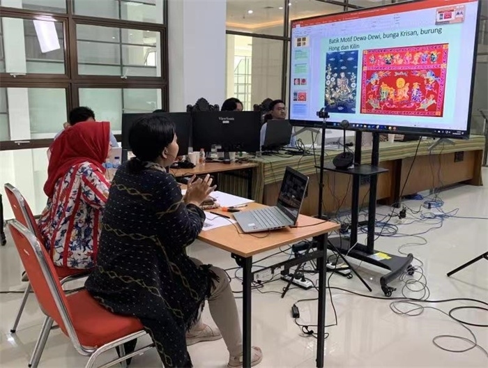 活動現(xiàn)場。供圖：印尼三一一大學(xué)孔子學(xué)院