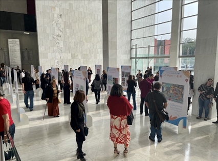 獲獎作品展現(xiàn)場。中國駐圣保羅總領(lǐng)館供圖