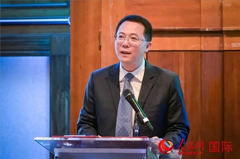 吳文海致辭。人民網(wǎng) 郭錦標(biāo)攝