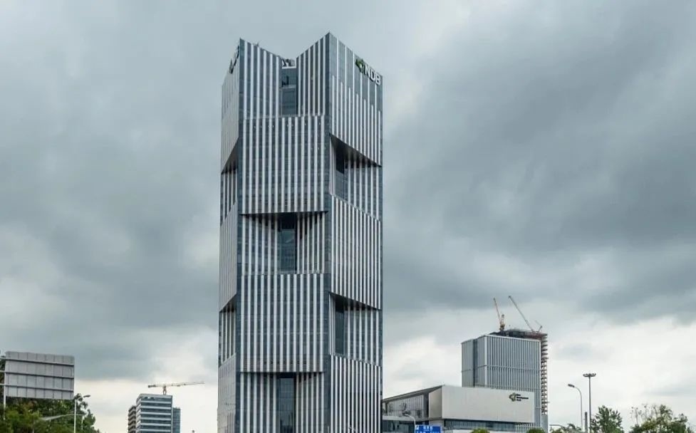 上海浦東新區(qū)，金磚國家新開發(fā)銀行總部大樓。