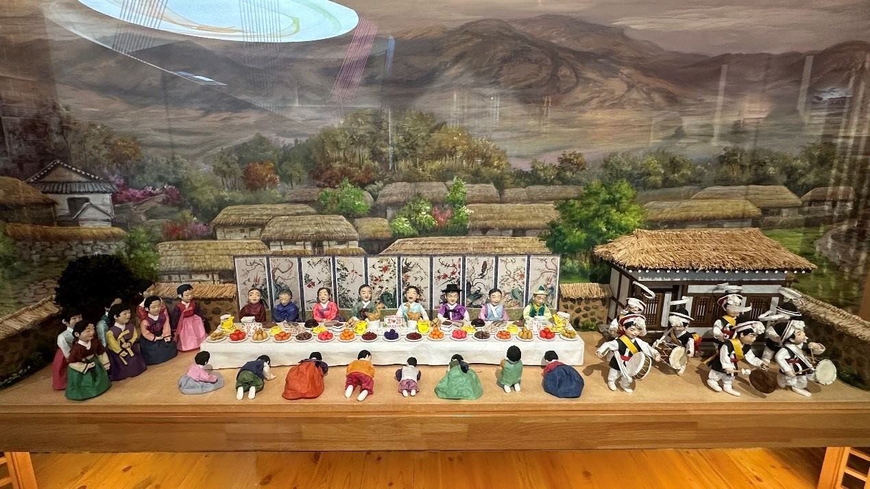 朝鮮族花甲禮展示。人民網(wǎng)記者 金洪花攝