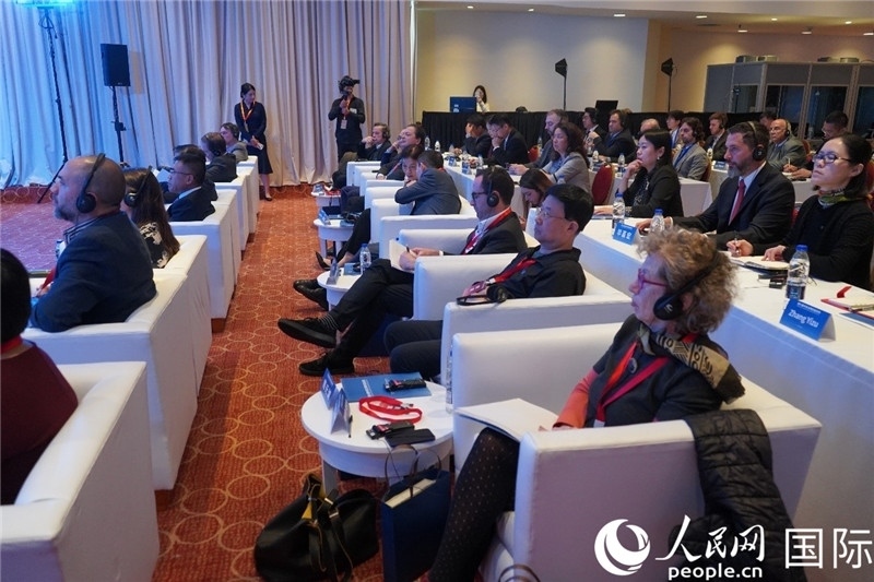 圖為“中拉文明對話論壇”現(xiàn)場。人民網(wǎng)記者 許放攝