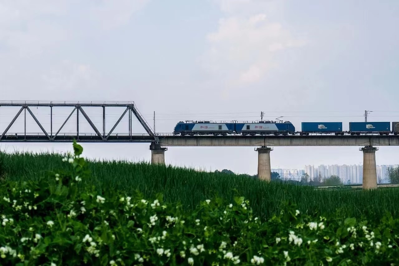 國鐵集團發(fā)布中歐班列全程時刻表成果。國鐵集團供圖