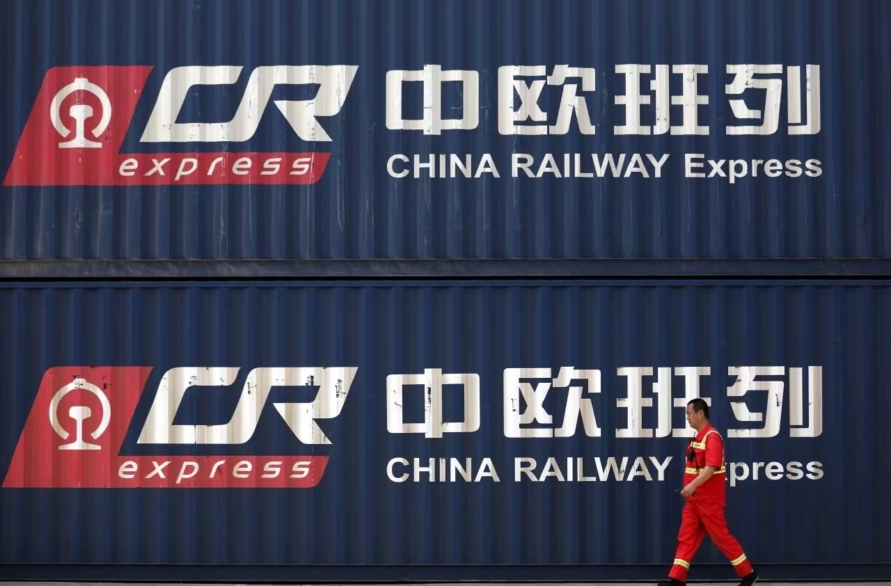 國鐵集團發(fā)布中歐班列全程時刻表成果。國鐵集團供圖