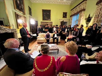 藝術(shù)節(jié)舉辦的人文交流活動(dòng)。主辦方供圖