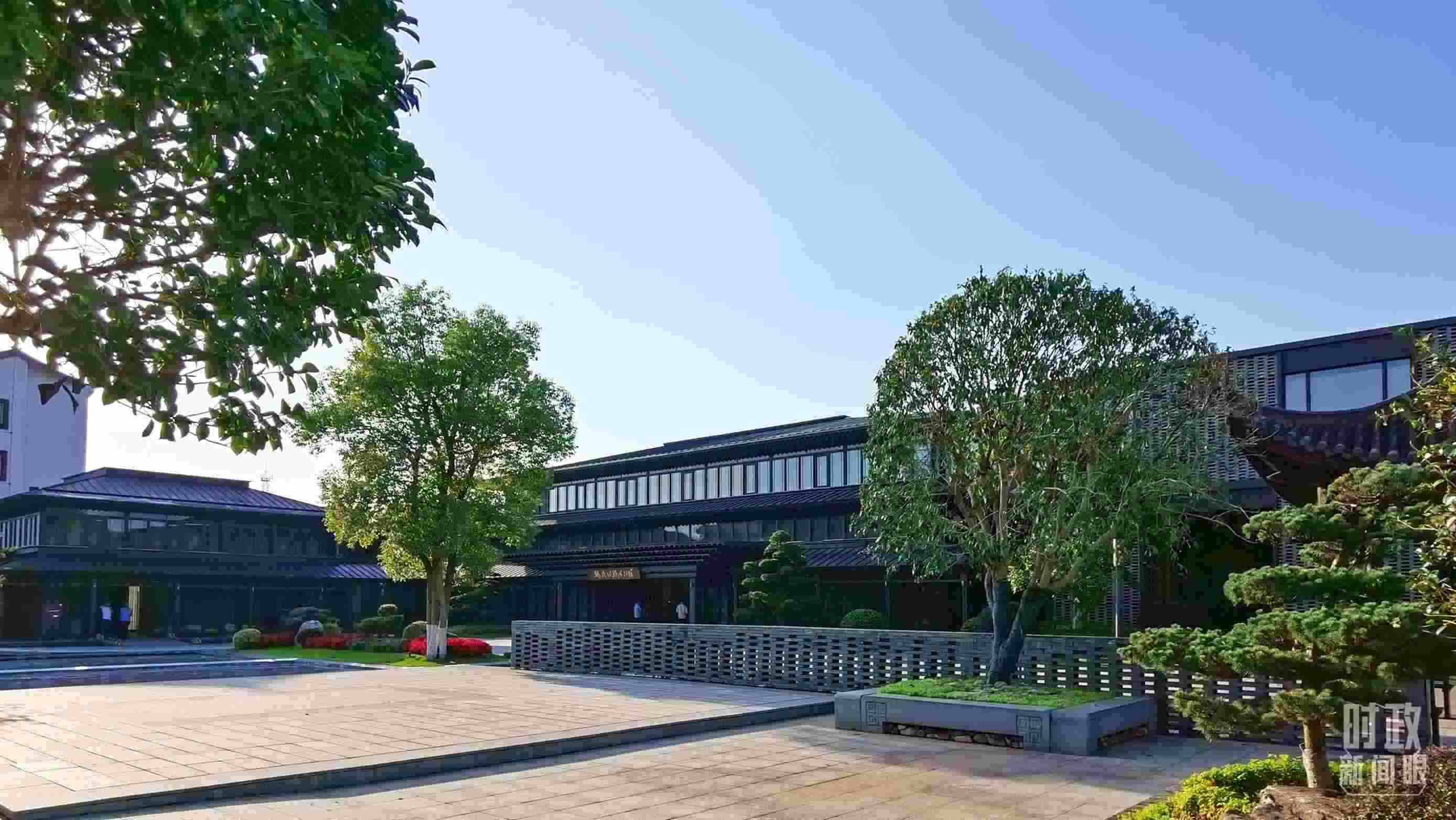 △楓橋經(jīng)驗(yàn)陳列館。（總臺央視記者陳漢章拍攝）