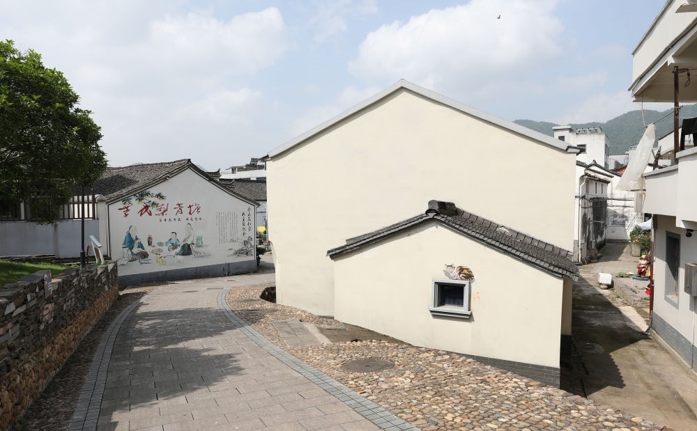 浙江省義烏市李祖村一景（2023年5月23日攝）。