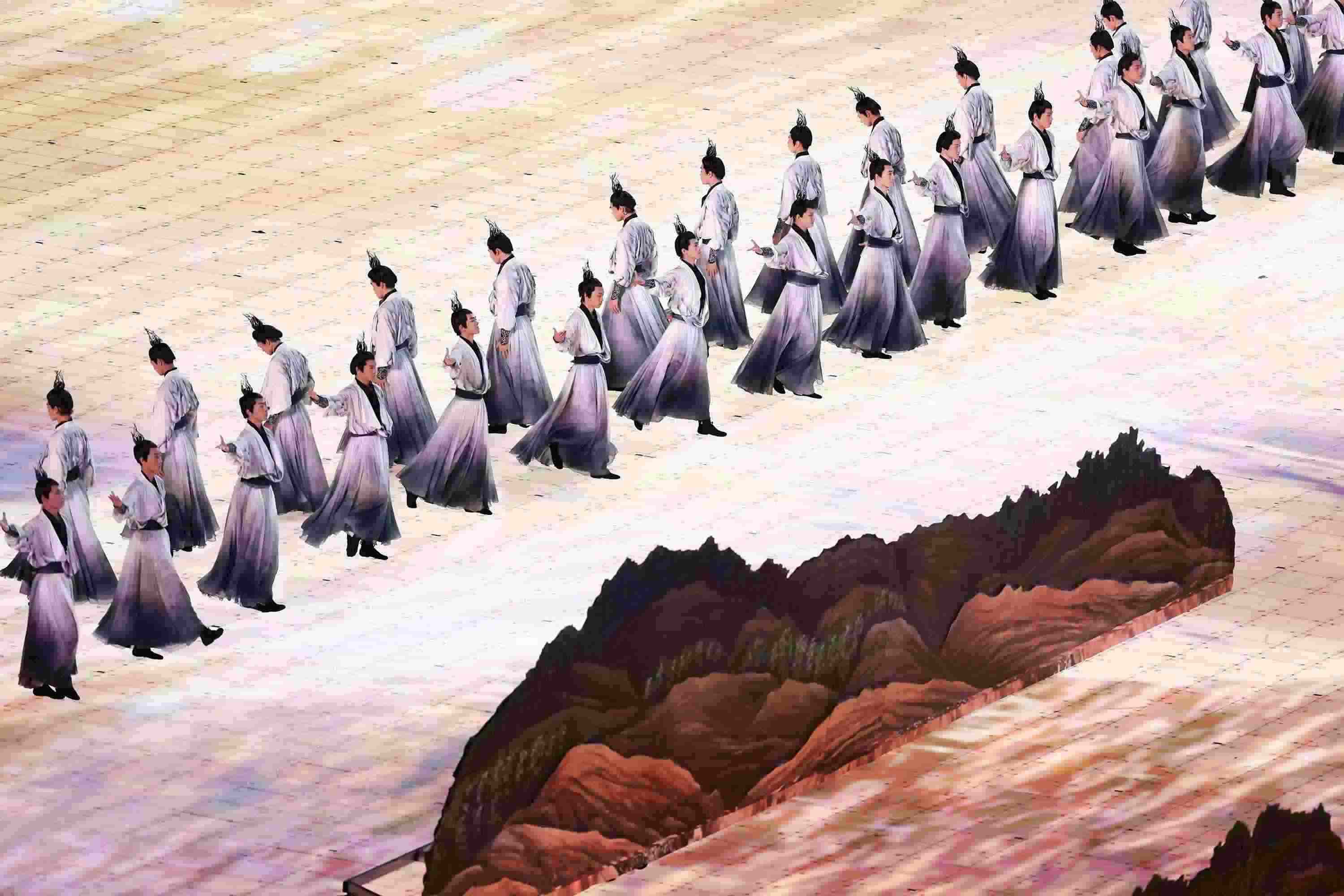 △2023年9月23日，演員在杭州第十九屆亞洲運動會開幕式上表演。