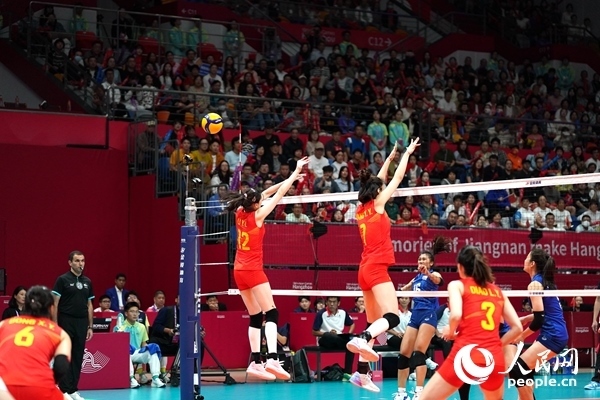 比賽現(xiàn)場。人民網(wǎng)記者 胡雪蓉攝