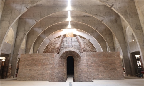 ↑ 景德鎮(zhèn)一處柴窯。（2020年7月13日攝）