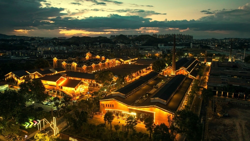 ↑ 景德鎮(zhèn)文創(chuàng)街區(qū)。