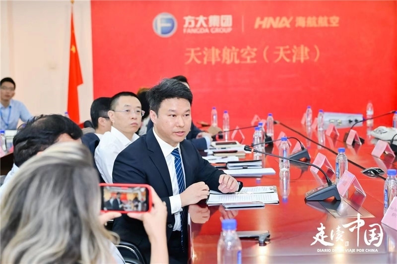 巴航工業(yè)大中華區(qū)商用飛機(jī)客戶(hù)支援經(jīng)理?xiàng)詈２?。主辦方供圖