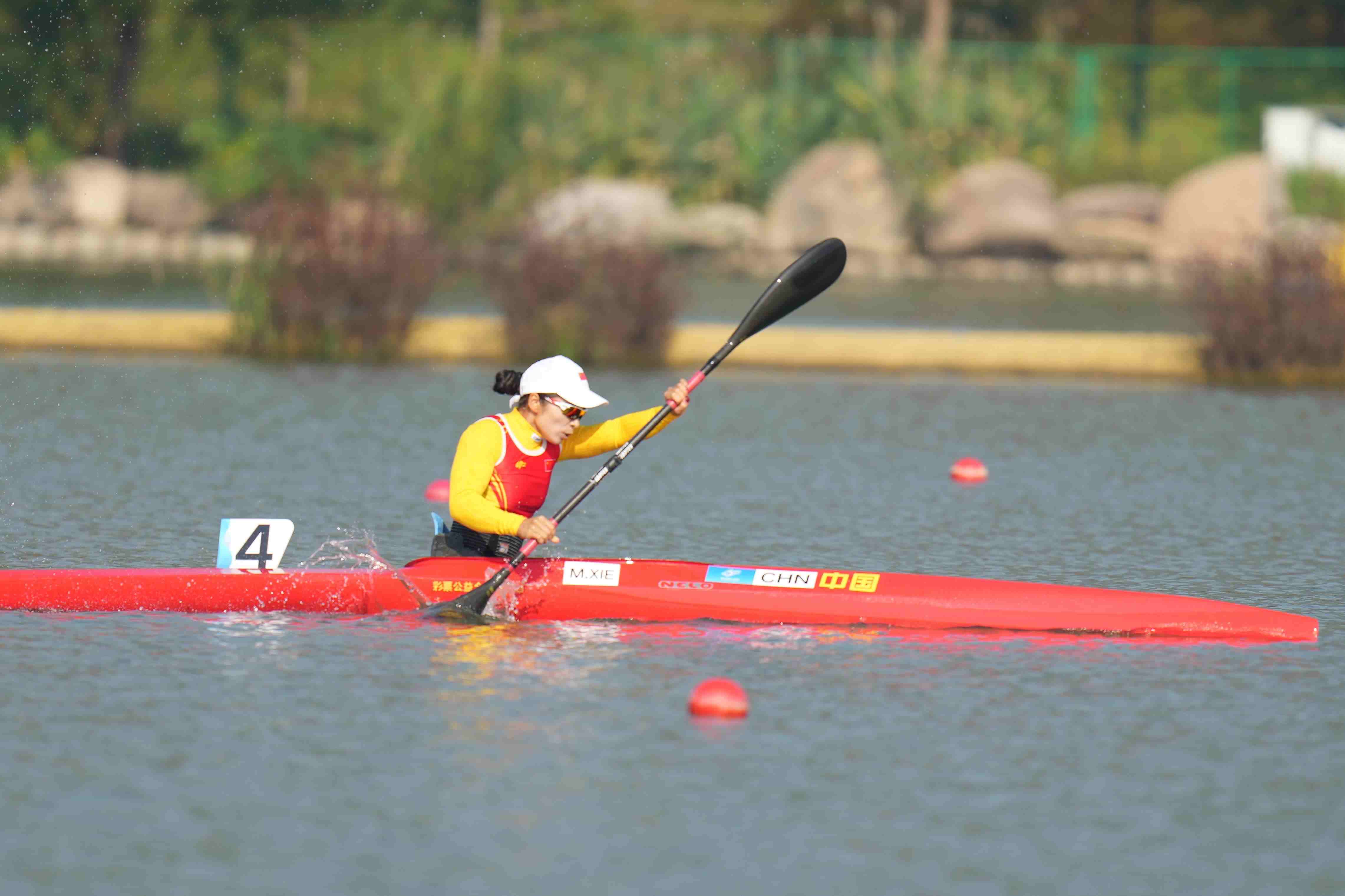 △2023年10月23日，中國(guó)選手謝毛三獲得本屆亞殘運(yùn)會(huì)首金。