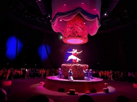 《天釀》演出場景。本報(bào)記者劉書文攝