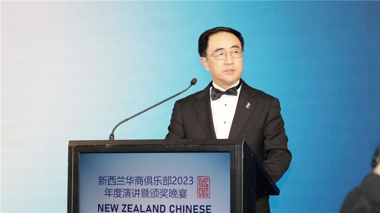 新西蘭華商聯(lián)合總會主席楊健。攝影：張凱