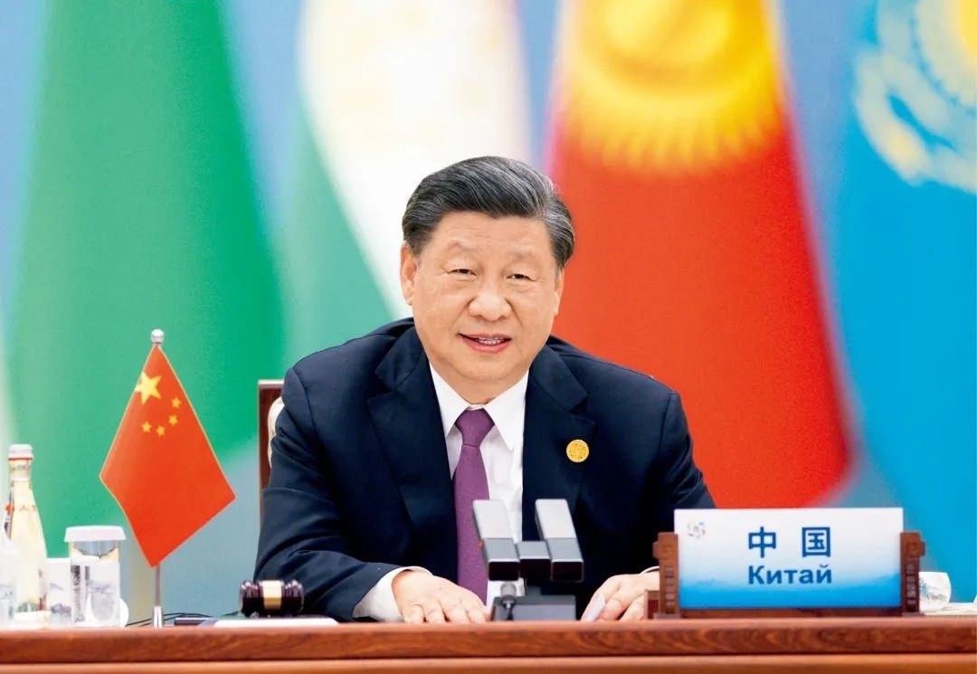 2023年5月19日上午，國家主席習近平在陜西省西安市主持首屆中國—中亞峰會并發(fā)表題為《攜手建設(shè)守望相助、共同發(fā)展、普遍安全、世代友好的中國—中亞命運共同體》的主旨講話。圖/ 新華社記者 黃敬文 攝