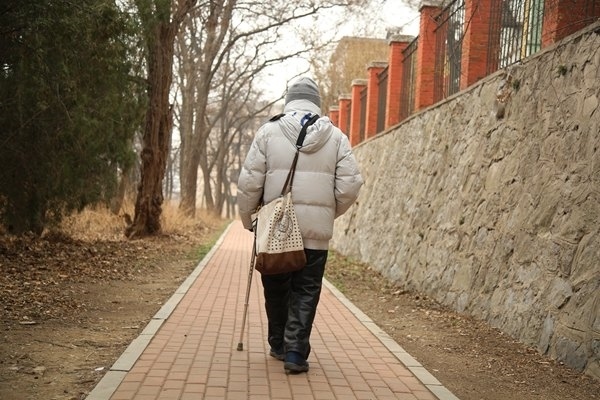 鐘萬勰院士在大連理工大學(xué)校園里。周學(xué)飛攝