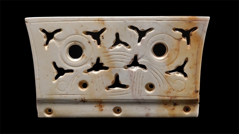 M106出土冠狀器。國(guó)家文物局供圖