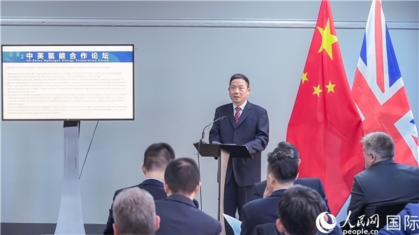 武漢市人大常委會(huì)副主任龍良文致辭。人民網(wǎng) 郭錦標(biāo)攝