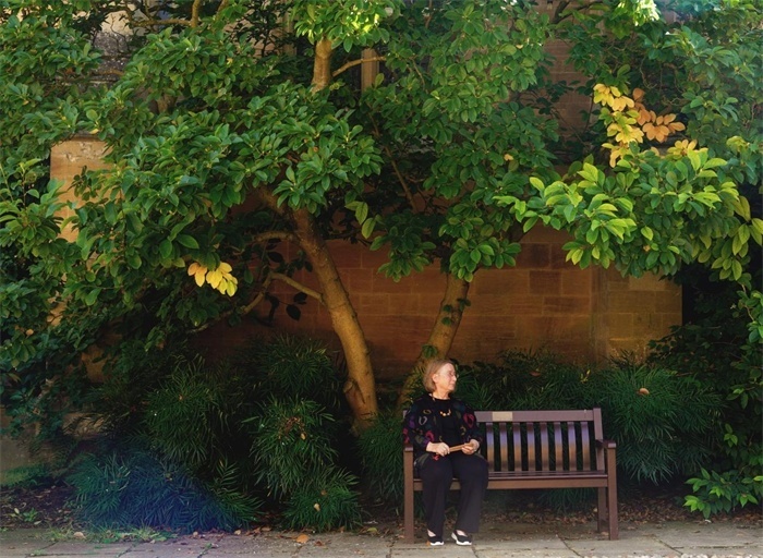 羅森在牛津大學(xué)墨頓學(xué)院。葛大龍攝