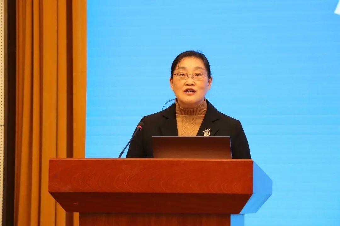 浙江省社會科學界聯合會黨組成員、秘書長劉東致辭。主辦方供圖