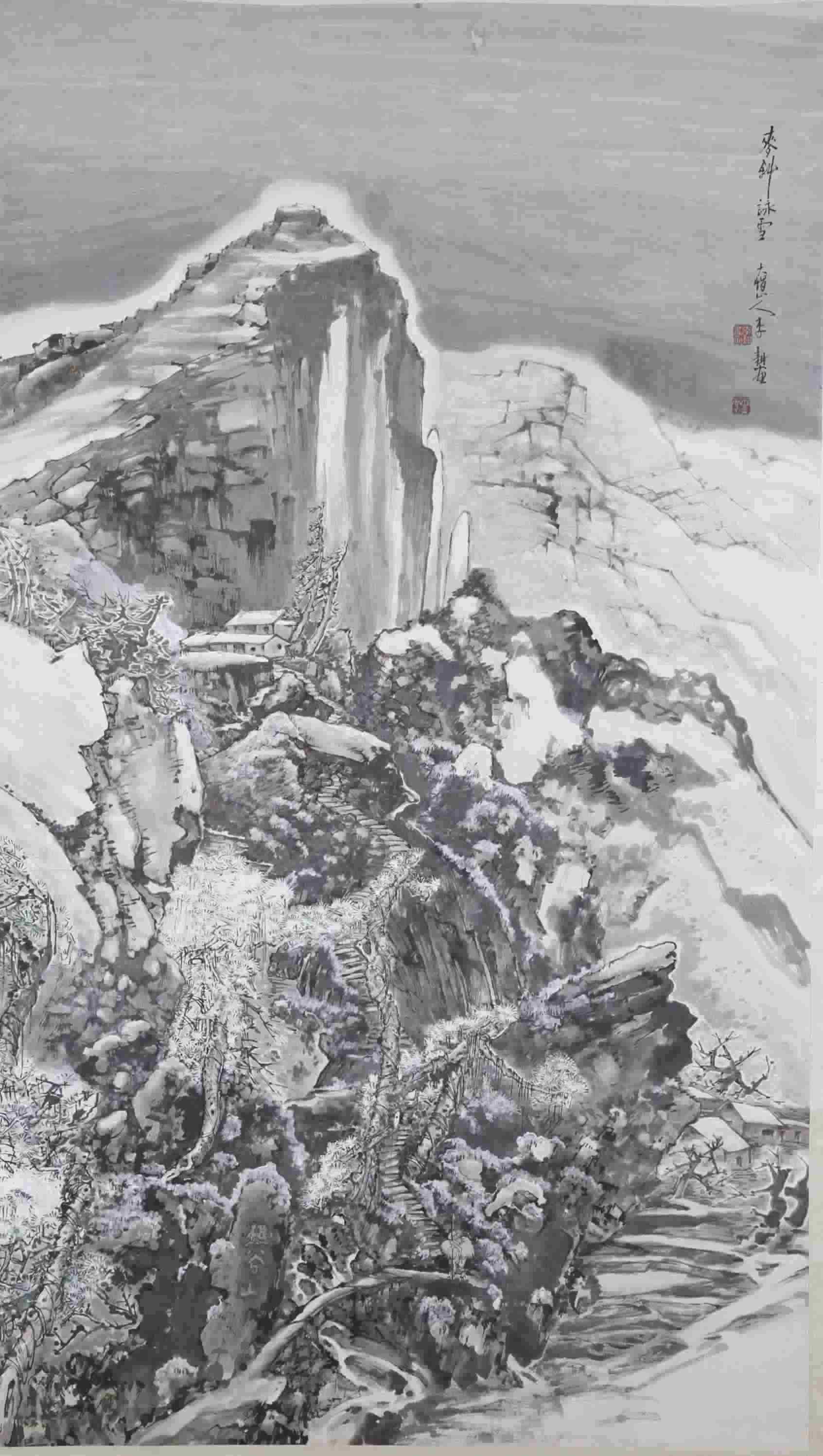 李耕畫(huà)作。(仙游縣博物館供圖)