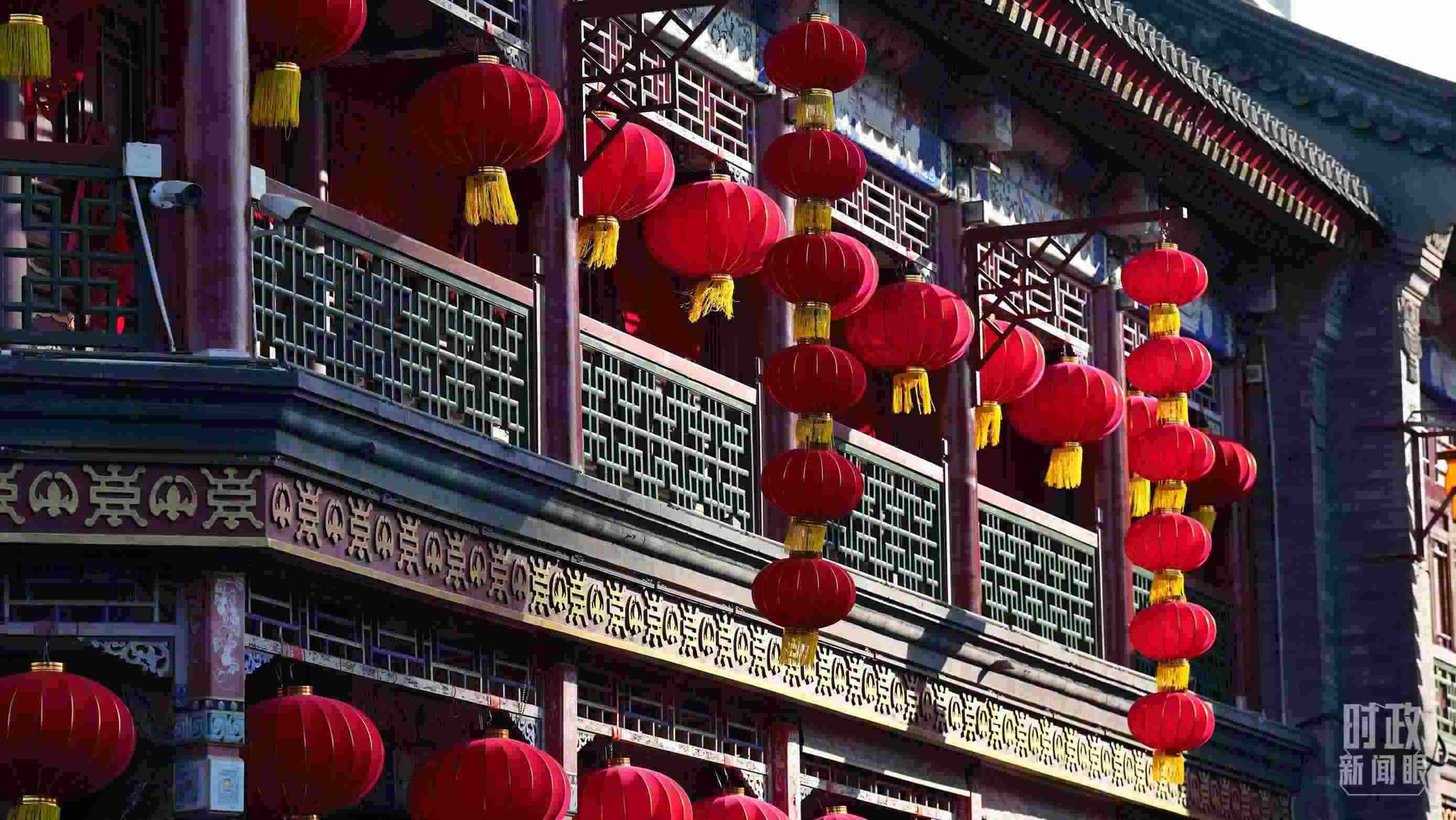 △天津古文化街。（總臺(tái)國(guó)廣記者李晉拍攝）