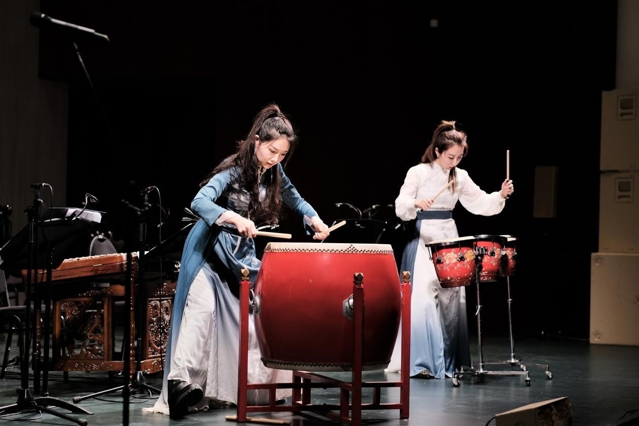 2024“歡樂春節(jié)”新春民族音樂會(huì)演出現(xiàn)場。于子恒攝