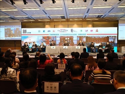 2023香港法律周，粵港澳三地聯(lián)合模擬庭審民商事案例，交流互鑒法律程序等問題。