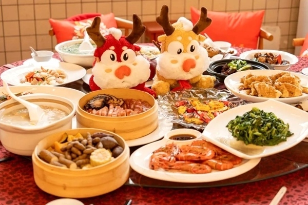 同濟(jì)大學(xué)推出新春團(tuán)圓宴。校方供圖