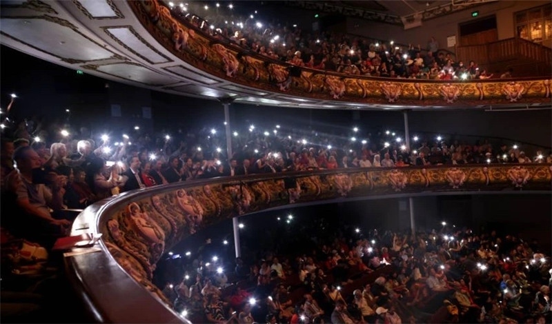 2024年“四海同春”慰僑訪演團亞太團新西蘭惠靈頓演出現(xiàn)場。圖片由陸欣讌、孟韜、葉勇提供