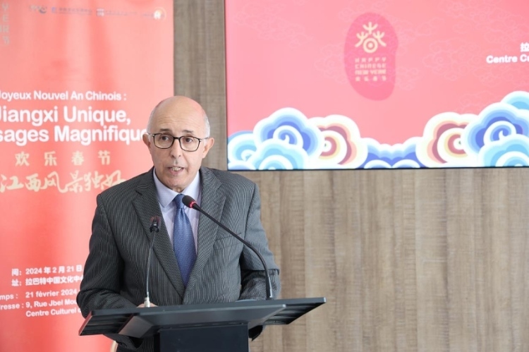 拉巴特文化藝術(shù)遺產(chǎn)復(fù)興協(xié)會(huì)主席德里希致辭?；艟z