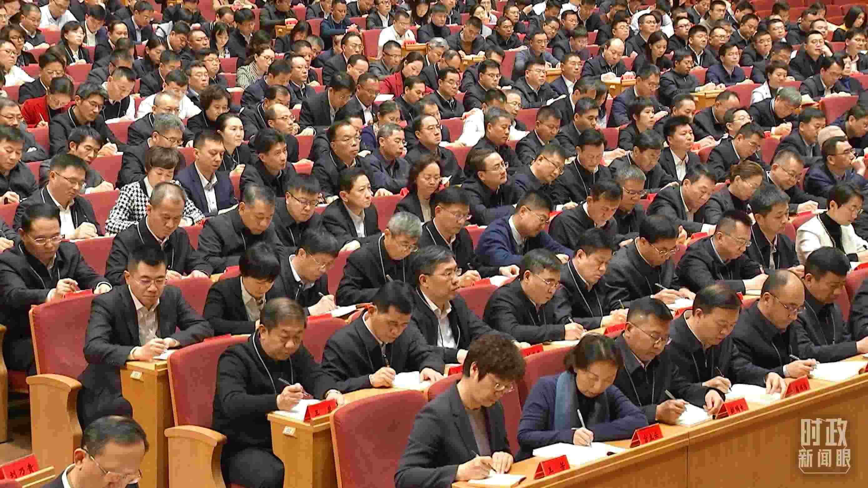 △中青年干部培訓班開班式現(xiàn)場。