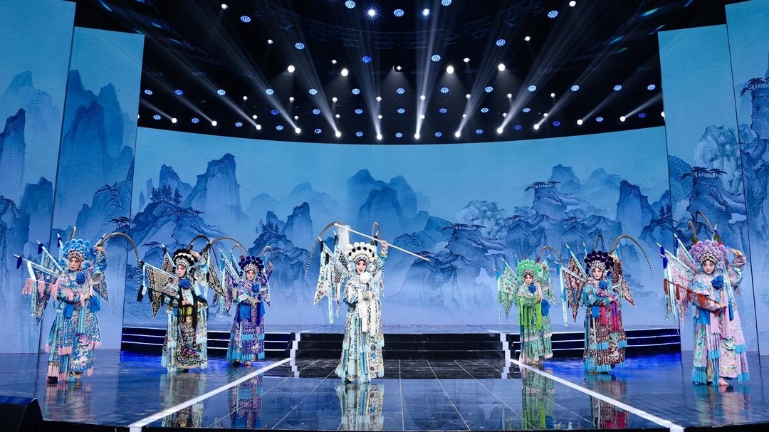 圖：秦腔戲曲《楊門女將》 表演者：惠敏莉、趙璐璐等