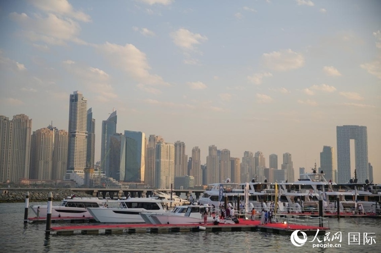 游艇展場景。人民網(wǎng) 塔里克·易卜拉欣攝