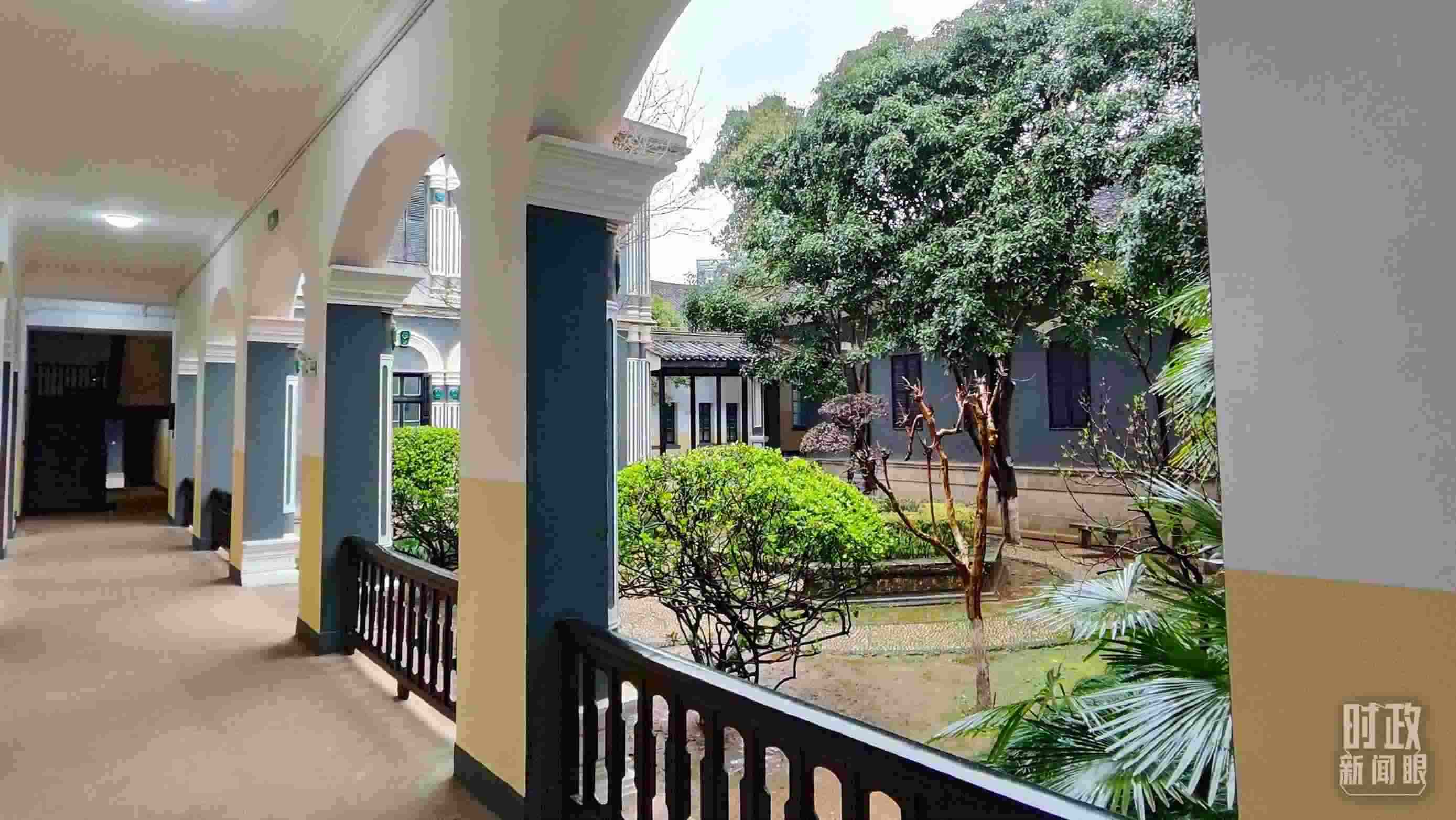 △湖南第一師范學(xué)院（城南書(shū)院校區(qū)）。（總臺(tái)央視記者覃思、郭曉龍拍攝）