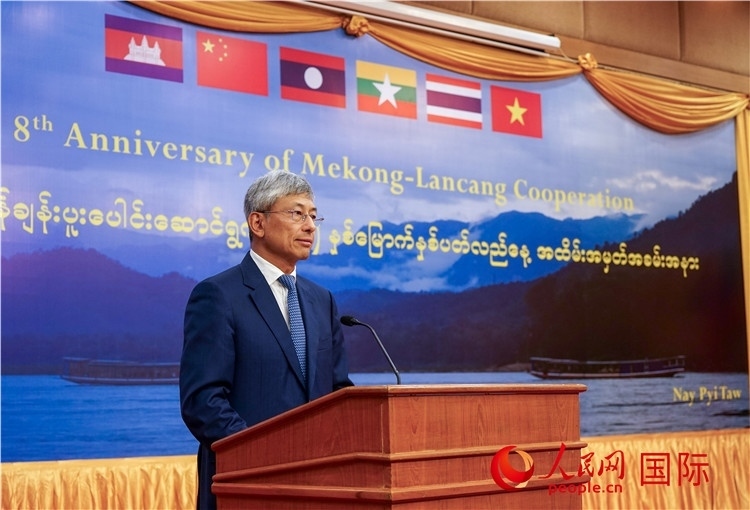 陳海大使致辭。人民網(wǎng)記者 謝佳君攝