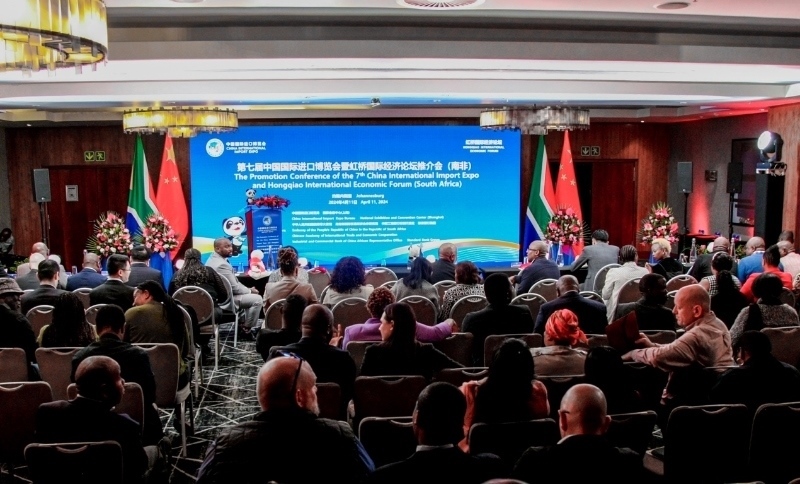 現(xiàn)場(chǎng)照片。（圖片來(lái)源：中國(guó)國(guó)際進(jìn)口博覽會(huì)官微）