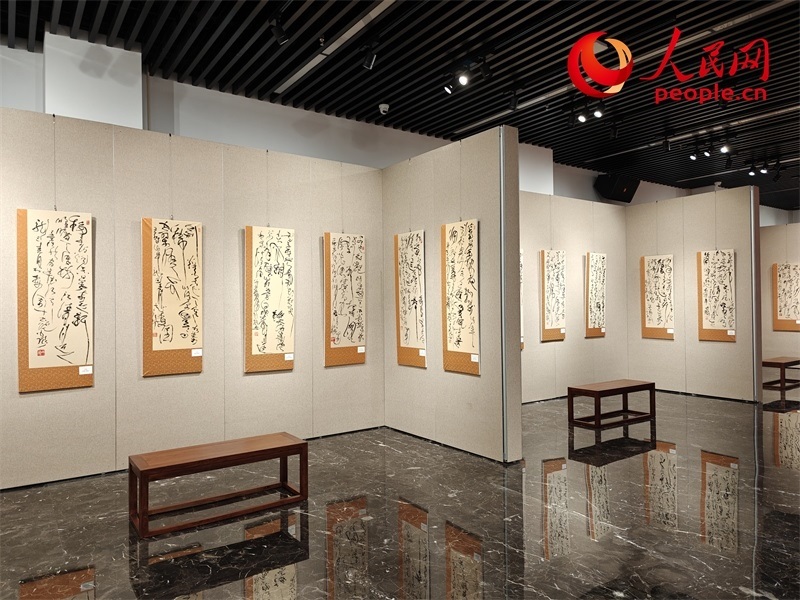 展廳現(xiàn)場。人民網(wǎng)記者 韋衍行攝