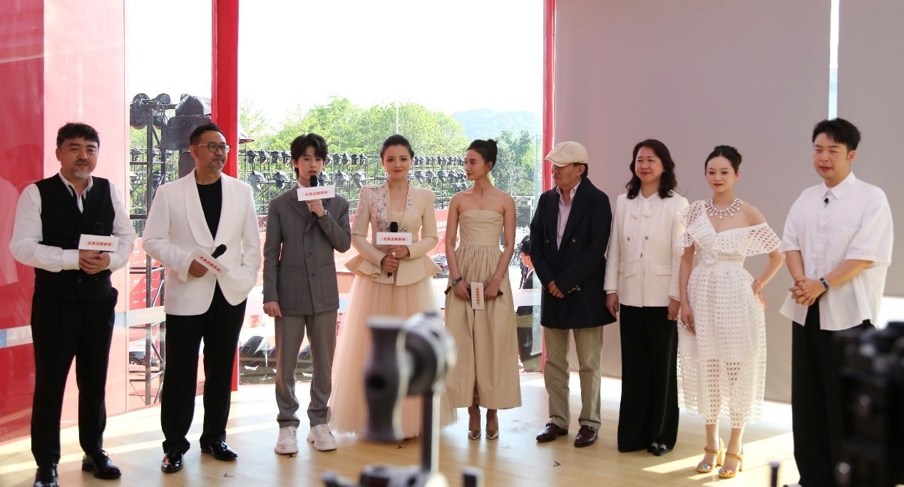 “品牌助力電影”公益直播活動(dòng)現(xiàn)場(chǎng)。主辦方供圖