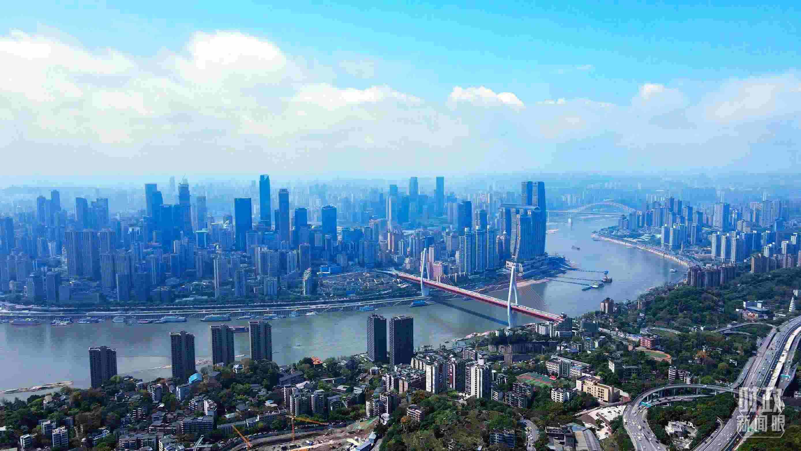 △重慶。（總臺記者謝鵬拍攝）