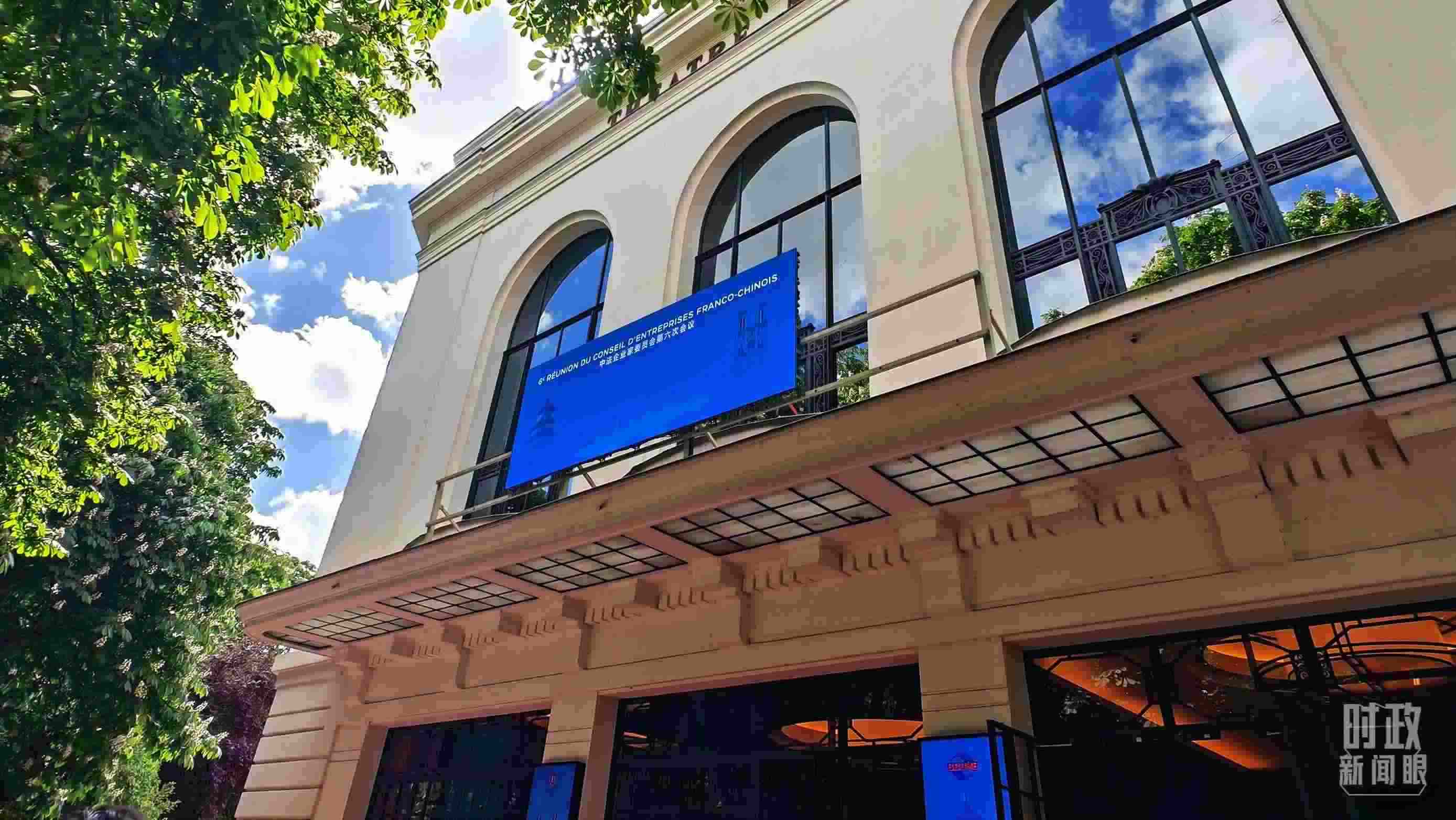 △馬里尼劇院。（總臺(tái)央廣記者馬喆拍攝）