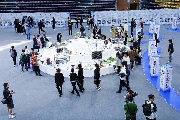 入圍決賽作品成果展。北京建筑大學(xué)供圖